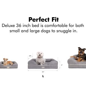 best pet beds - Friends Forever Premium Orthopedic Dog Bed 2