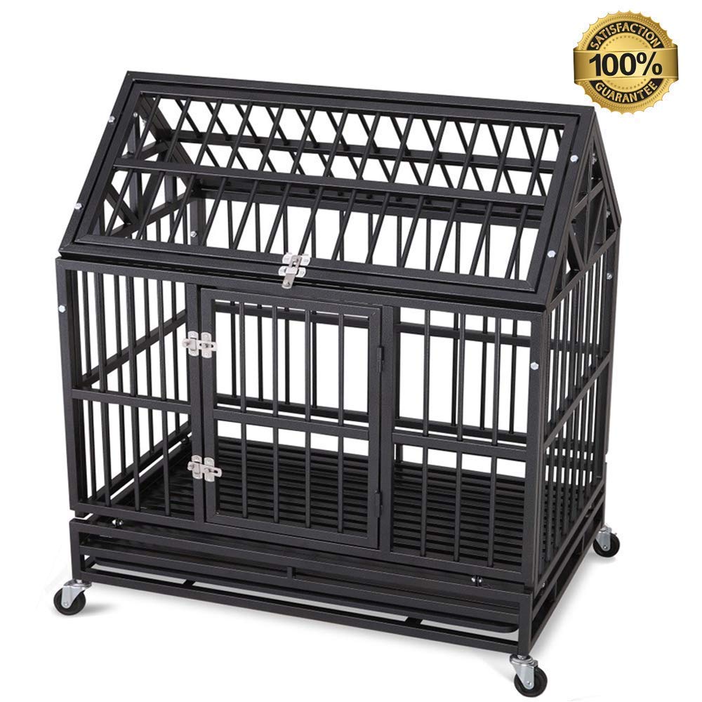 best dog crate, Strong Folding Metal Crate